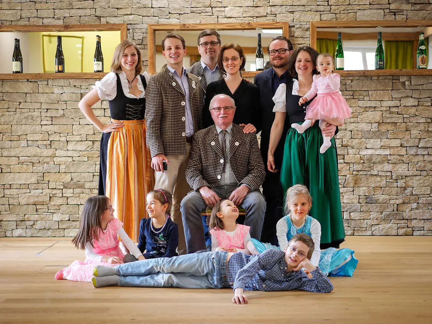 The Pfeffel family at Gartenhotel Pfeffel